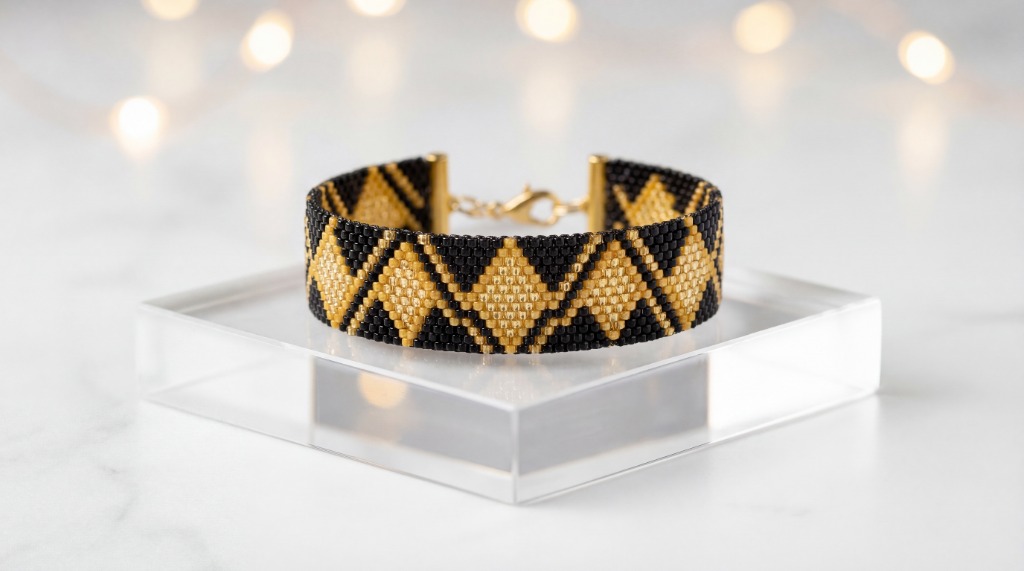 Handmade beaded bracelet - Care instructions